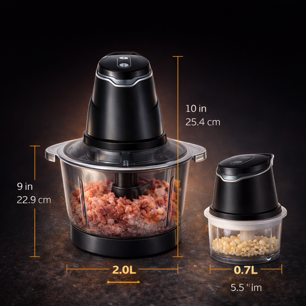 Potencia Inteligente para Cocinas Modernas - Procesador De Alimentos 2 En 1