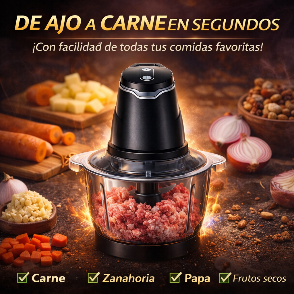 Potencia Inteligente para Cocinas Modernas - Procesador De Alimentos 2 En 1