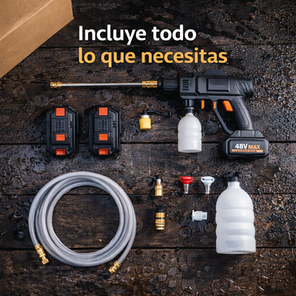 Descubre el Poder de la Limpieza Portátil - Hidrolavadora Portatil 7 Chorros