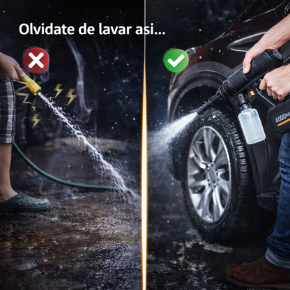 Descubre el Poder de la Limpieza Portátil - Hidrolavadora Portatil 7 Chorros