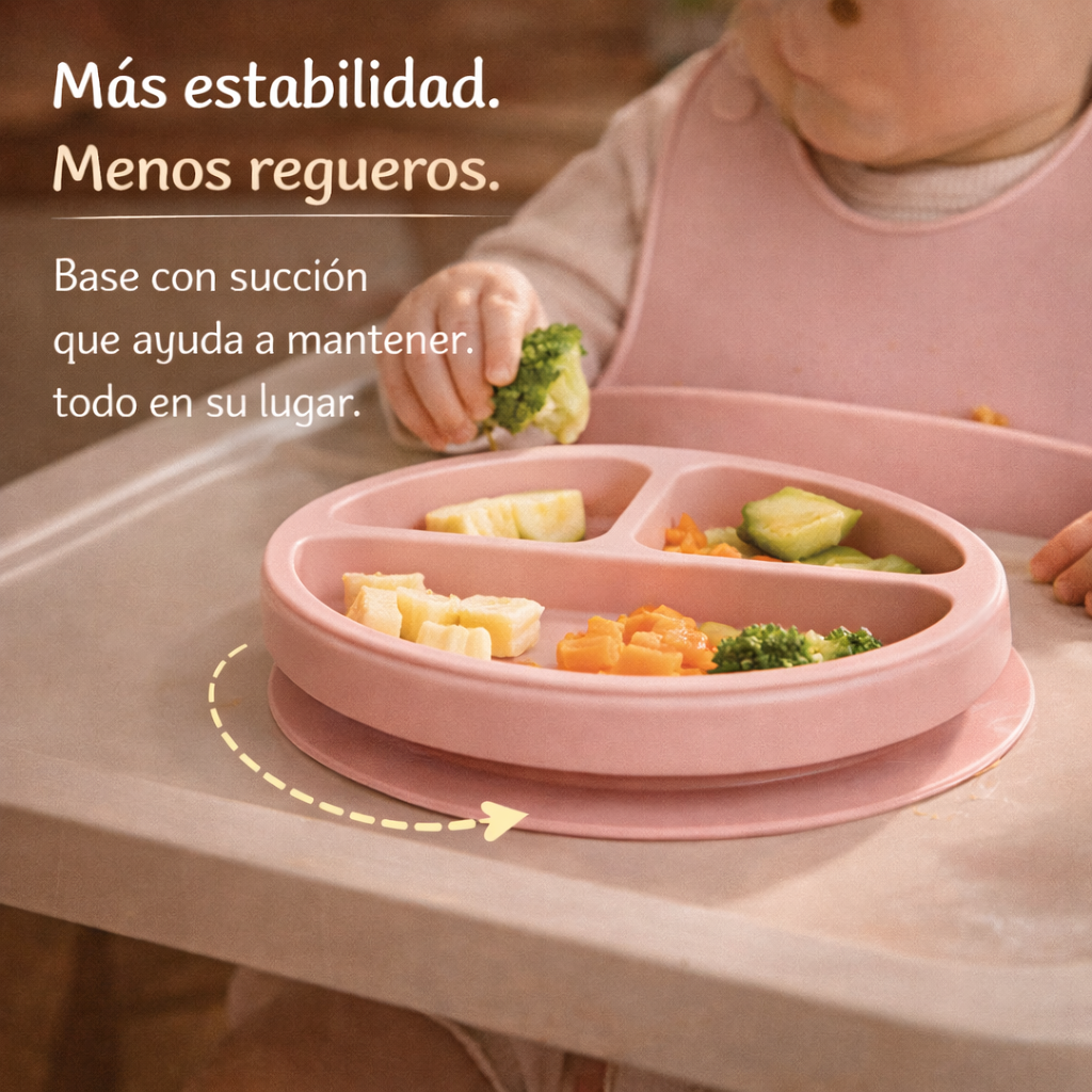 El Set Que Toda Mamá Moderna Necesita - Set Vajilla Para Bebe 7 Piezas