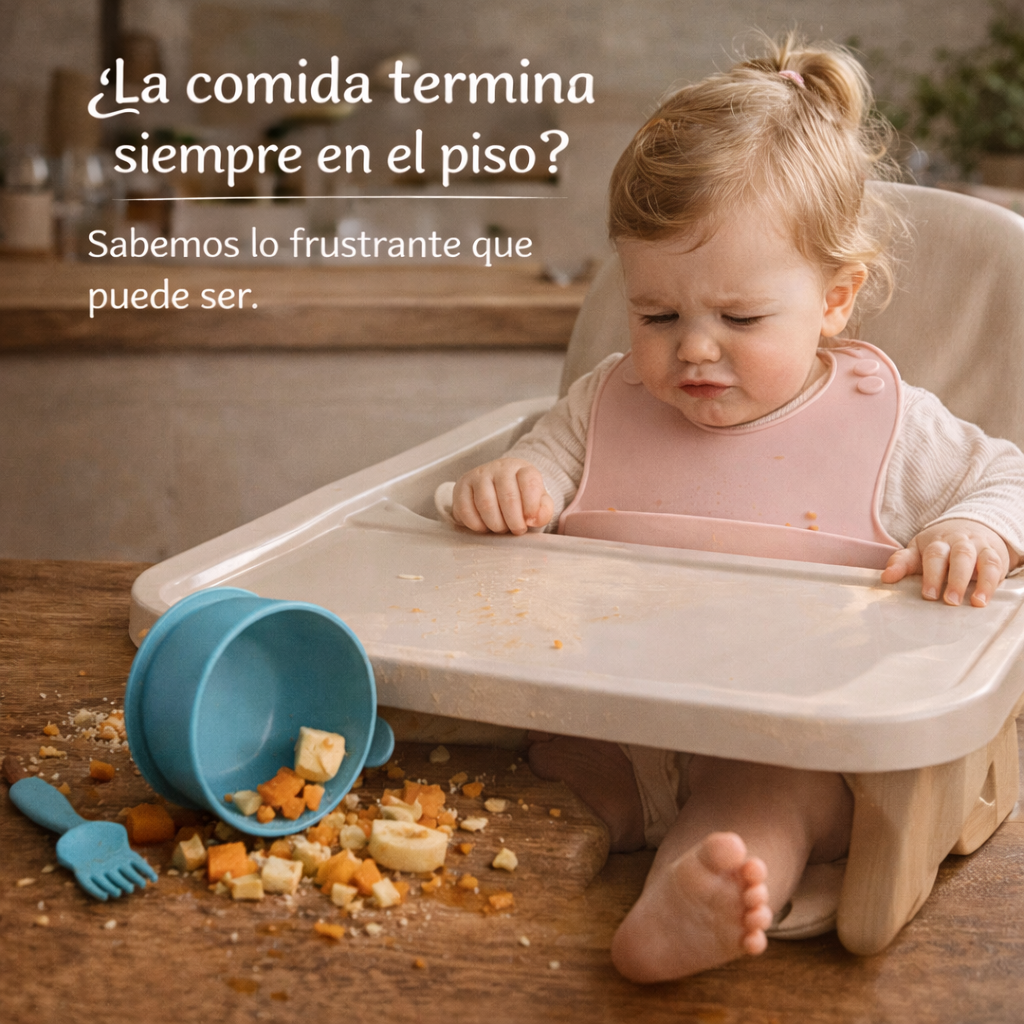 El Set Que Toda Mamá Moderna Necesita - Set Vajilla Para Bebe 7 Piezas