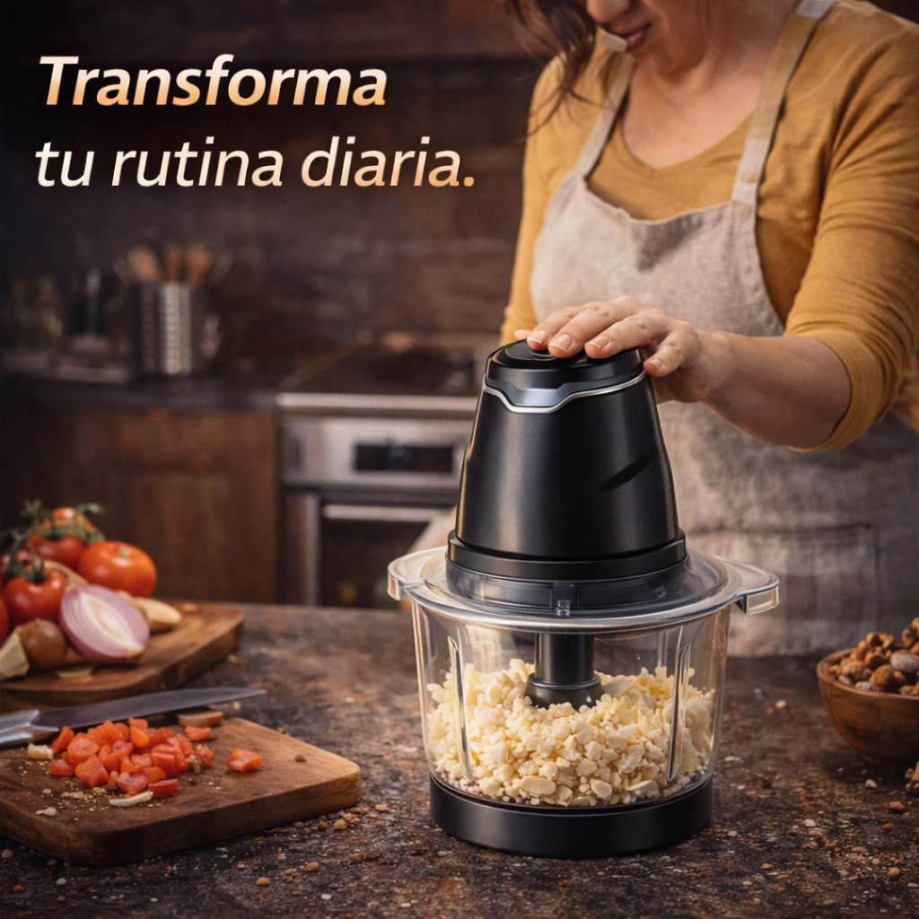 Potencia Inteligente para Cocinas Modernas - Procesador De Alimentos 2 En 1